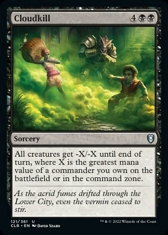 Magic | Cloudkill [Commander Legends: Battle for Baldur's Gate] | The Nerd Merchant