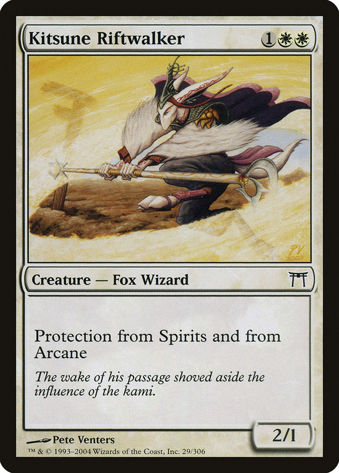 Magic | Kitsune Riftwalker [Champions of Kamigawa] | The Nerd Merchant