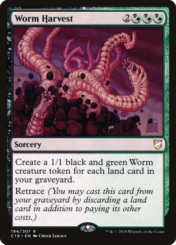 Magic | Worm Harvest [Commander 2018] | The Nerd Merchant