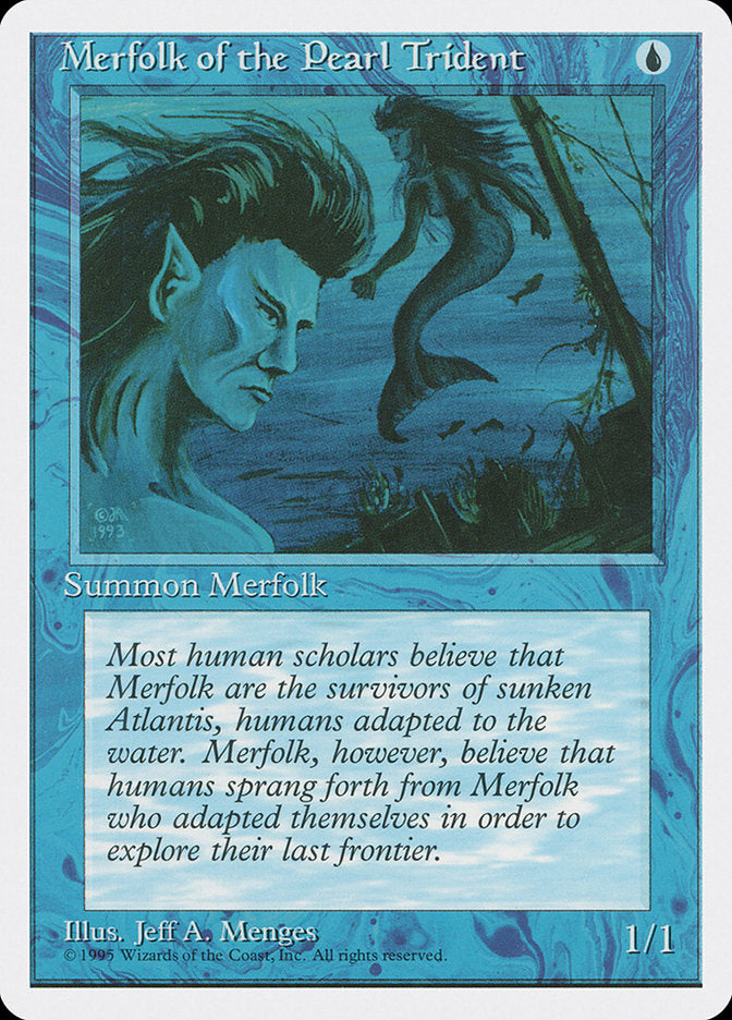 Magic | Merfolk of the Pearl Trident [Fourth Edition] | The Nerd Merchant