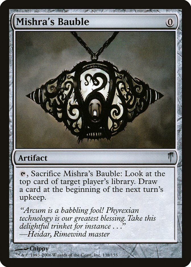 Magic | Mishra's Bauble [Coldsnap] | The Nerd Merchant