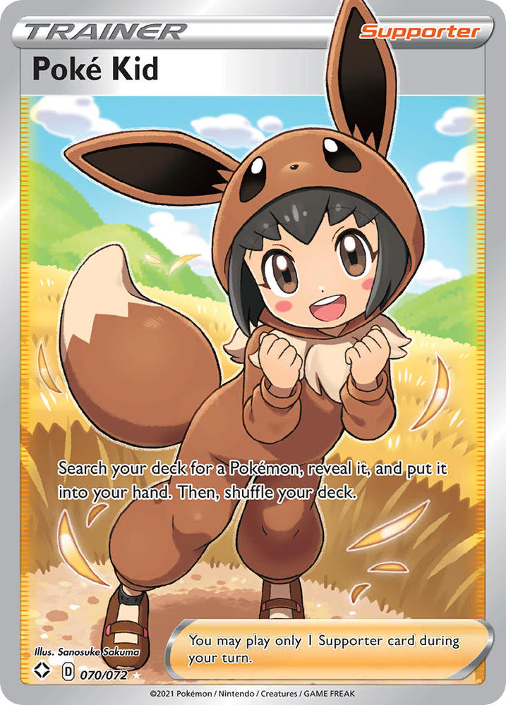 Pokemon | Poke Kid (070/072) [Sword & Shield: Shining Fates] | The Nerd Merchant