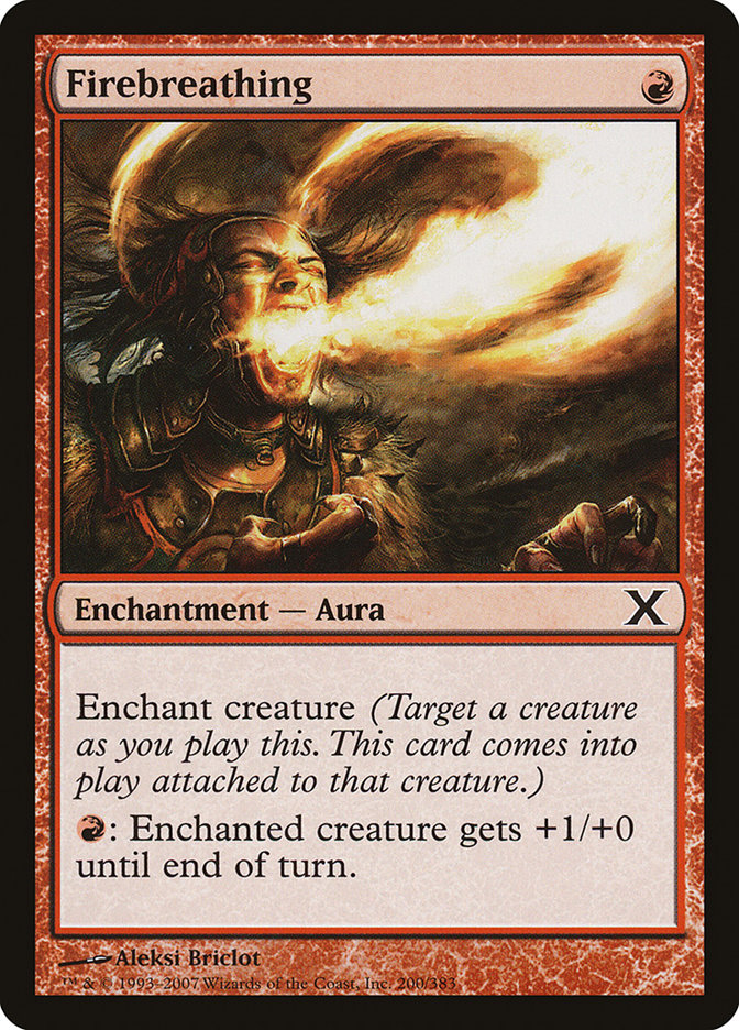 Magic | Firebreathing [Tenth Edition] | The Nerd Merchant