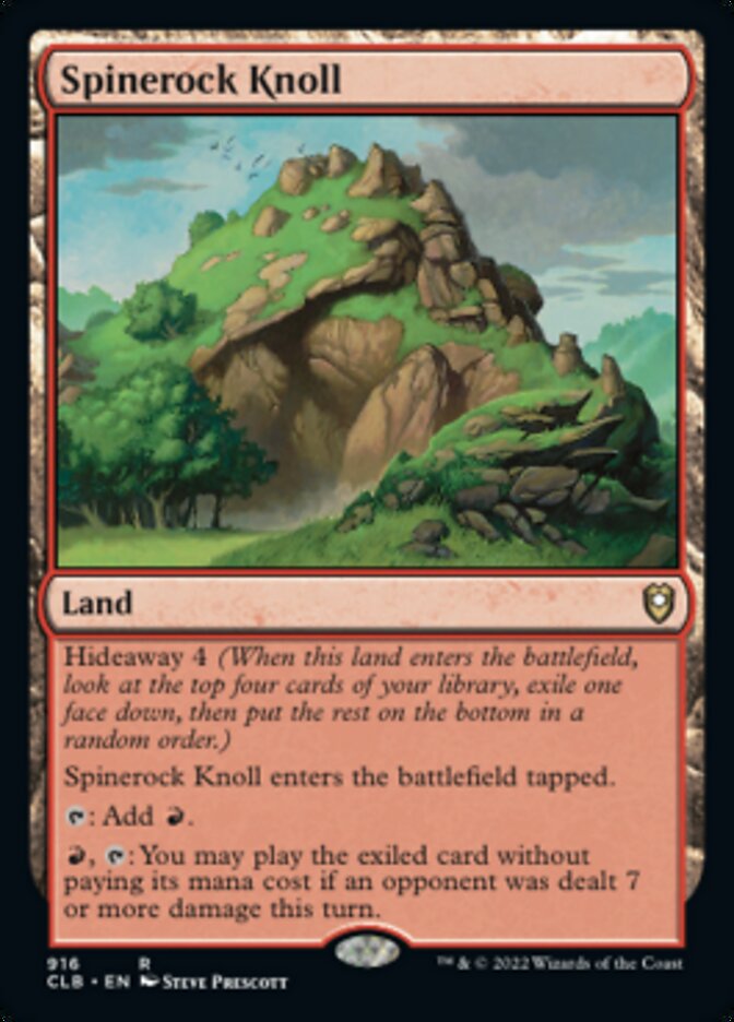 Magic | Spinerock Knoll [Commander Legends: Battle for Baldur's Gate] | The Nerd Merchant