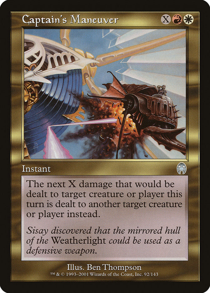 Magic | Captain's Maneuver [Apocalypse] | The Nerd Merchant