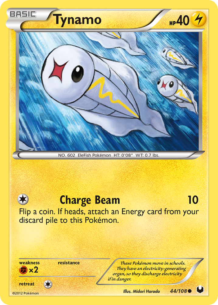 Pokemon | Tynamo (44/108) [Black & White: Dark Explorers] | The Nerd Merchant