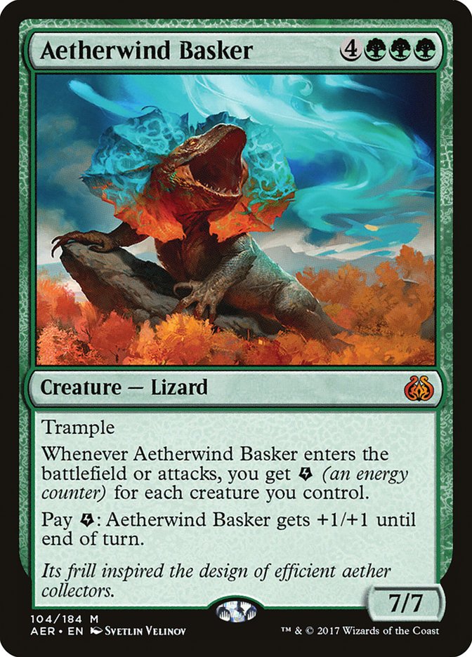 Magic | Aetherwind Basker [Aether Revolt] | The Nerd Merchant
