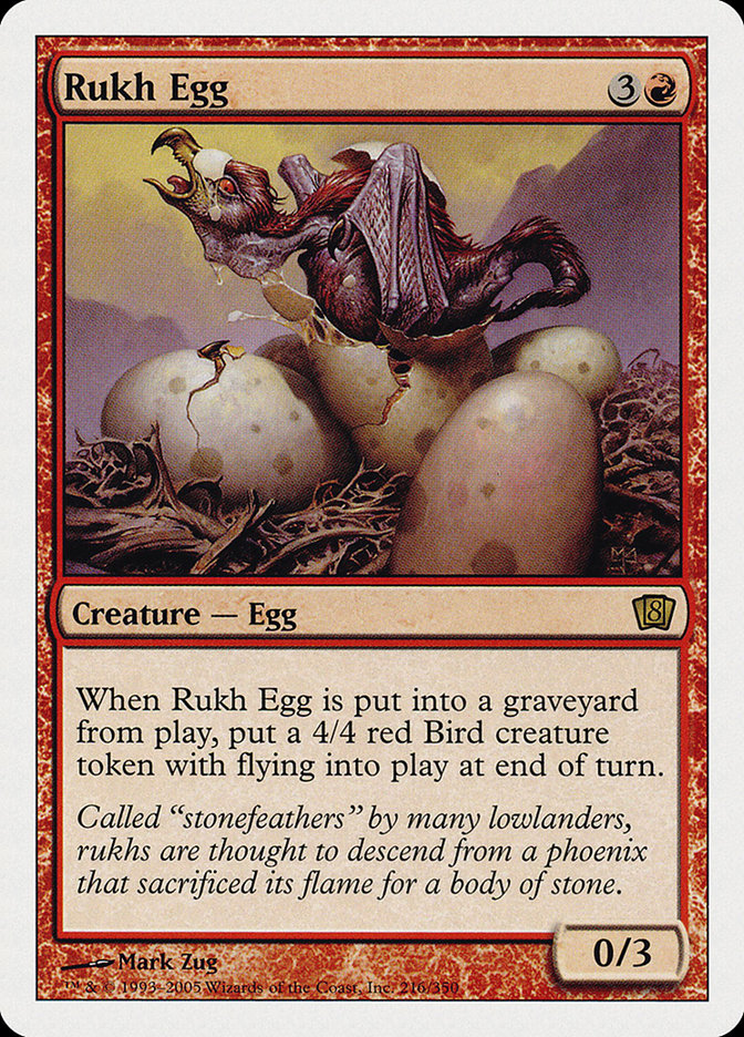Magic | Rukh Egg [Eighth Edition] | The Nerd Merchant