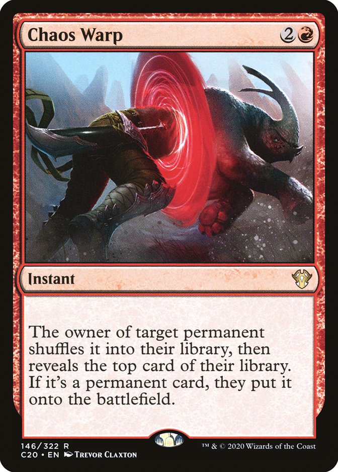 Magic | Chaos Warp [Commander 2020] | The Nerd Merchant