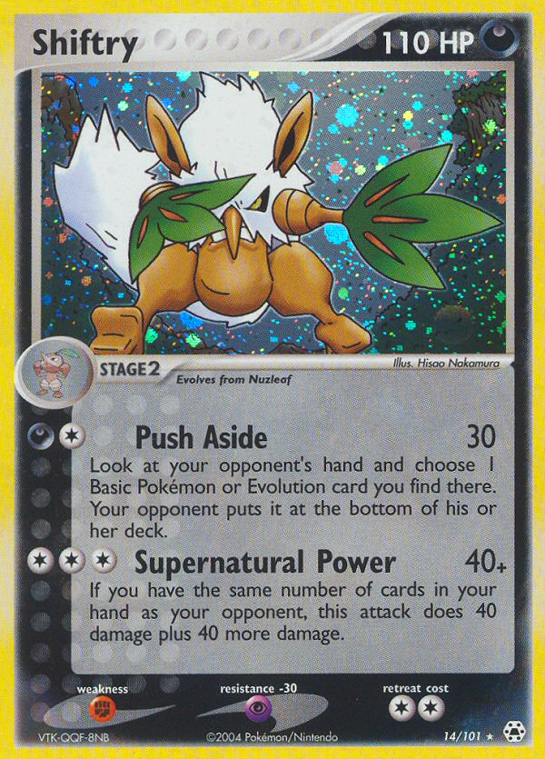 Pokemon | Shiftry (14/101) [EX: Hidden Legends] | The Nerd Merchant