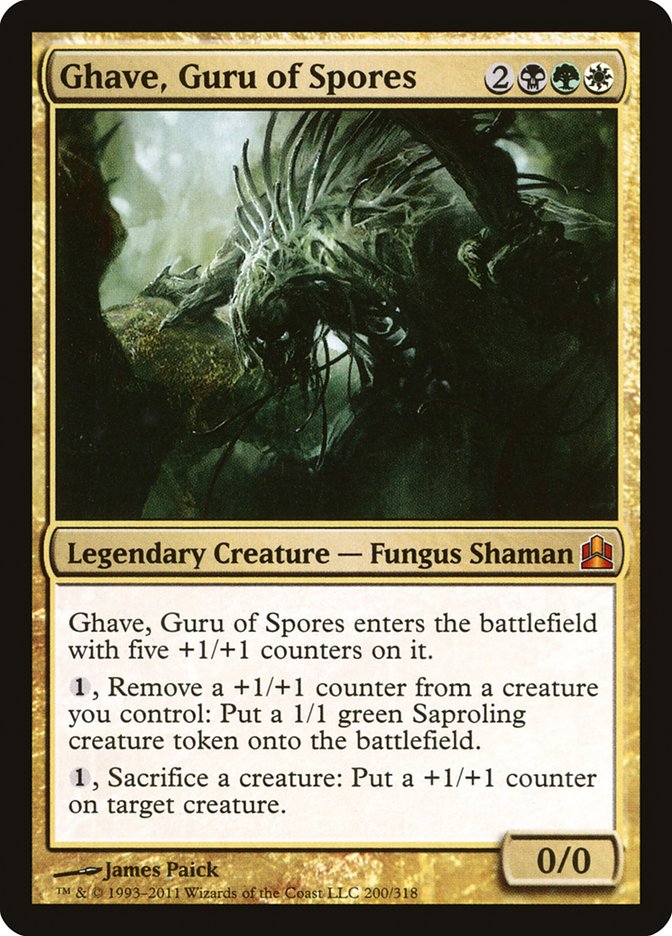 Magic | Ghave, Guru of Spores [Commander 2011] | The Nerd Merchant