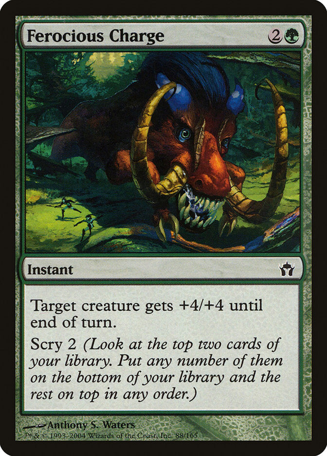 Magic | Ferocious Charge [Fifth Dawn] | The Nerd Merchant