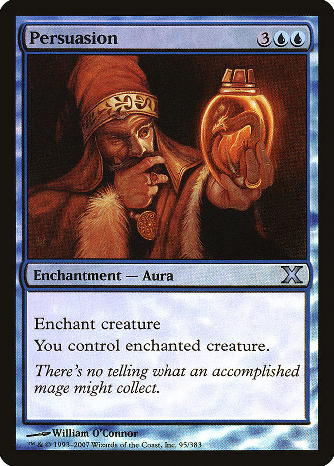 Magic | Persuasion (Premium Foil) [Tenth Edition] | The Nerd Merchant