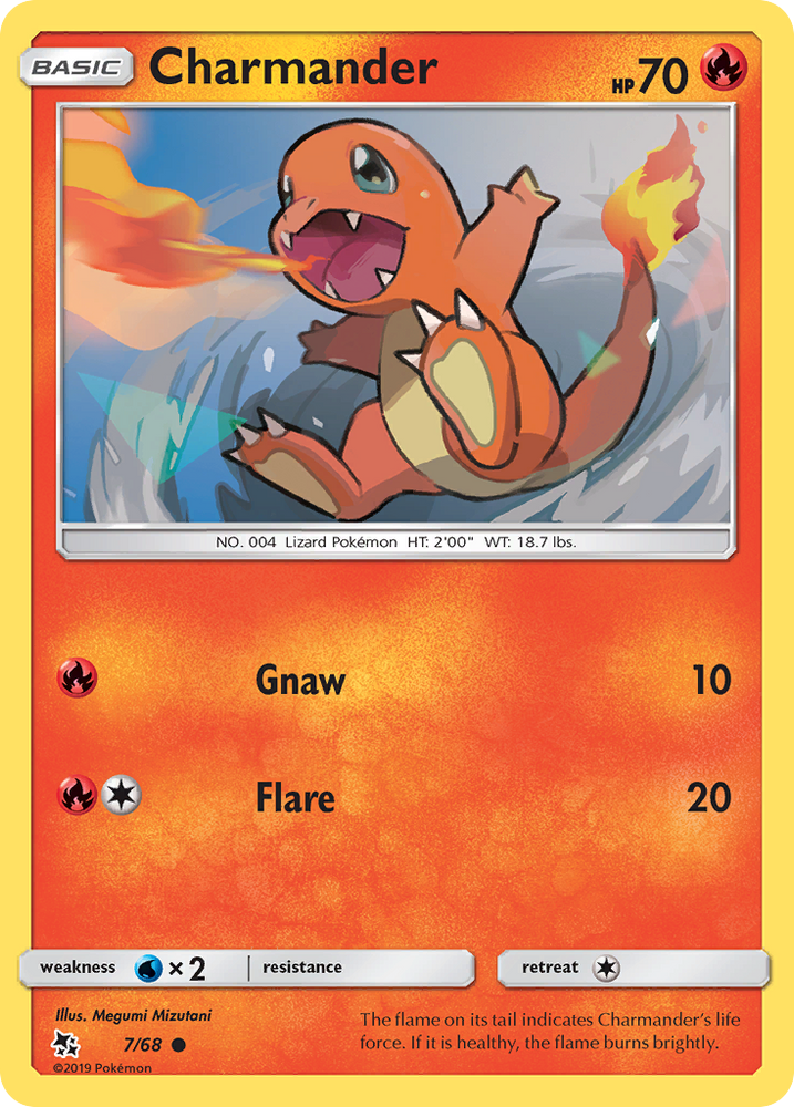 Pokemon | Charmander (7/68) [Sun & Moon: Hidden Fates] | The Nerd Merchant