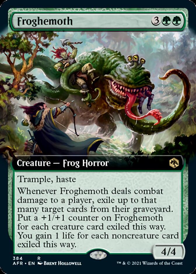 Magic | Froghemoth (Extended Art) [Dungeons & Dragons: Adventures in the Forgotten Realms] | The Nerd Merchant