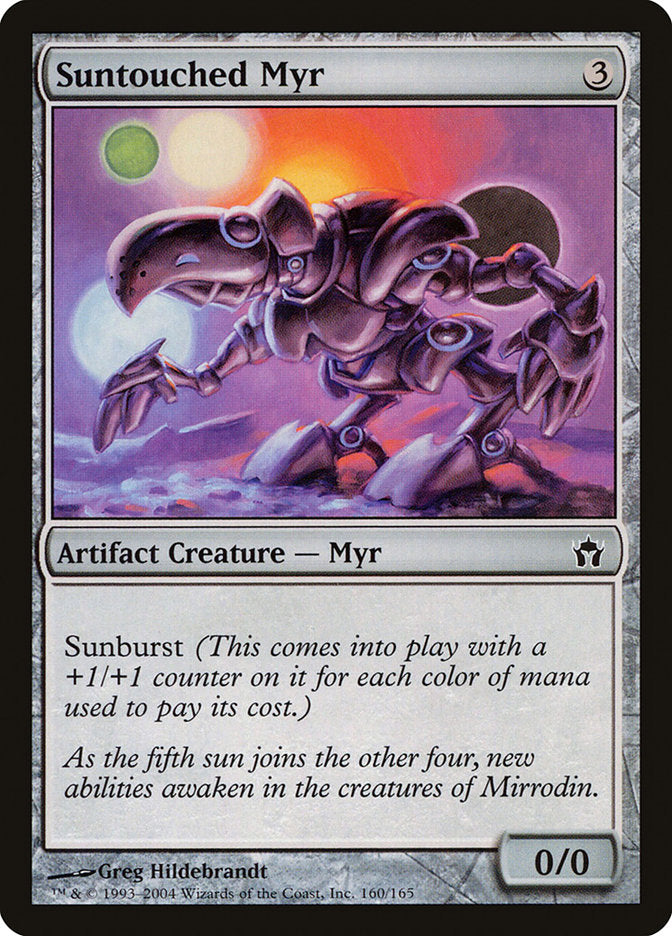 Magic | Suntouched Myr [Fifth Dawn] | The Nerd Merchant