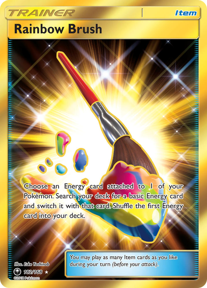 Pokemon | Rainbow Brush (182/168) [Sun & Moon: Celestial Storm] | The Nerd Merchant