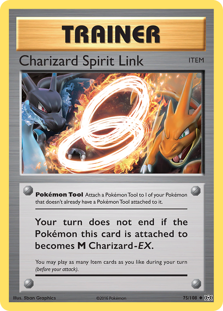 Pokemon | Charizard Spirit Link (75/108) [XY: Evolutions] | The Nerd Merchant