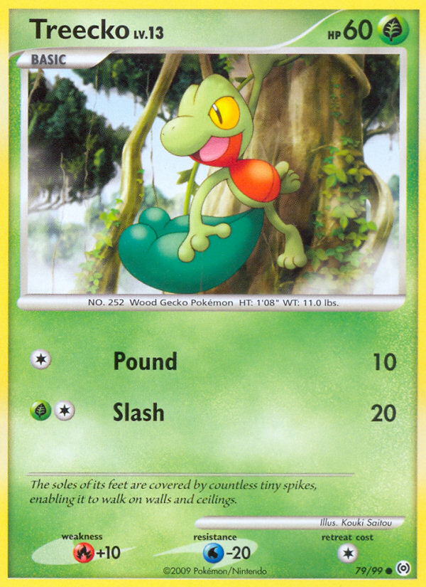 Pokemon | Treecko (79/99) [Platinum: Arceus] | The Nerd Merchant