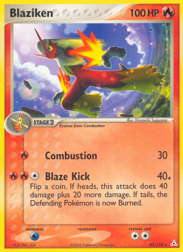 Pokemon | Blaziken (20/110) [EX: Holon Phantoms] | The Nerd Merchant