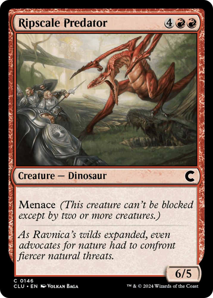 Magic | Ripscale Predator [Ravnica: Clue Edition] | The Nerd Merchant