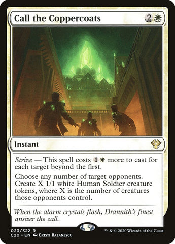 Magic | Call the Coppercoats [Commander 2020] | The Nerd Merchant