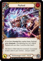 Flesh and Blood TCG | Payload (Yellow) [EVR077] (Everfest)  1st Edition Rainbow Foil | The Nerd Merchant
