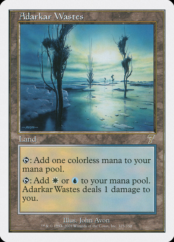 Magic | Adarkar Wastes [Seventh Edition] | The Nerd Merchant