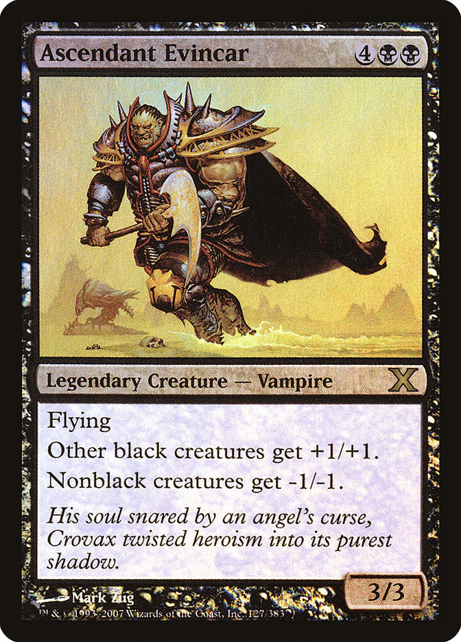 Magic | Ascendant Evincar (Premium Foil) [Tenth Edition] | The Nerd Merchant