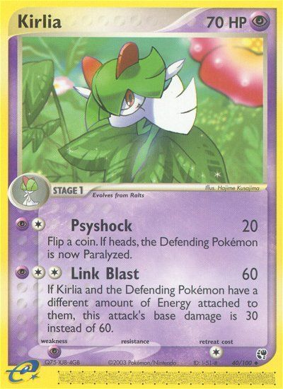 Pokemon | Kirlia (40/100) [EX: Sandstorm] | The Nerd Merchant