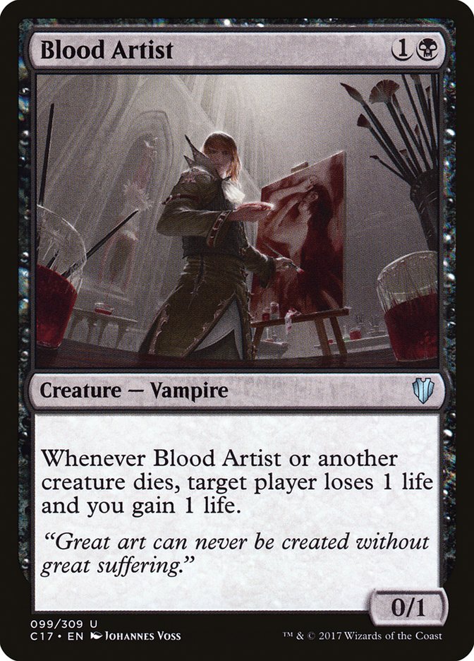 Magic | Blood Artist [Commander 2017] | The Nerd Merchant