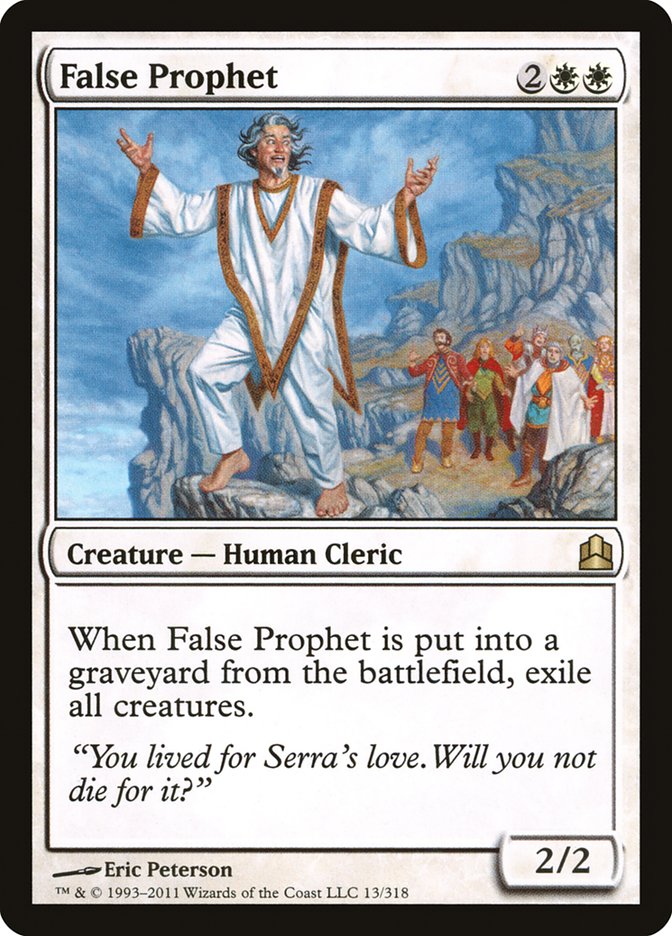 Magic | False Prophet [Commander 2011] | The Nerd Merchant