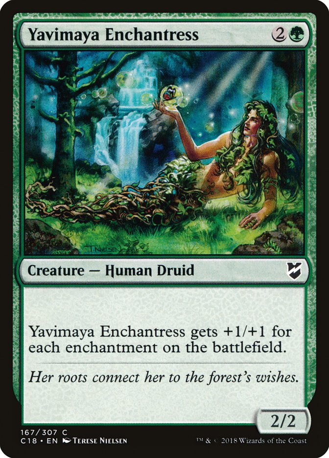 Magic | Yavimaya Enchantress [Commander 2018] | The Nerd Merchant