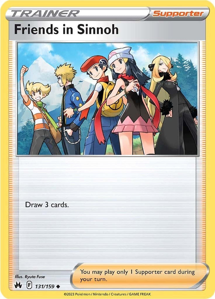 Pokemon | Friends in Sinnoh (131/159) [Sword & Shield: Crown Zenith] | The Nerd Merchant