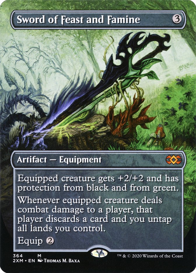 Magic | Sword of Feast and Famine (Toppers) [Double Masters] | The Nerd Merchant