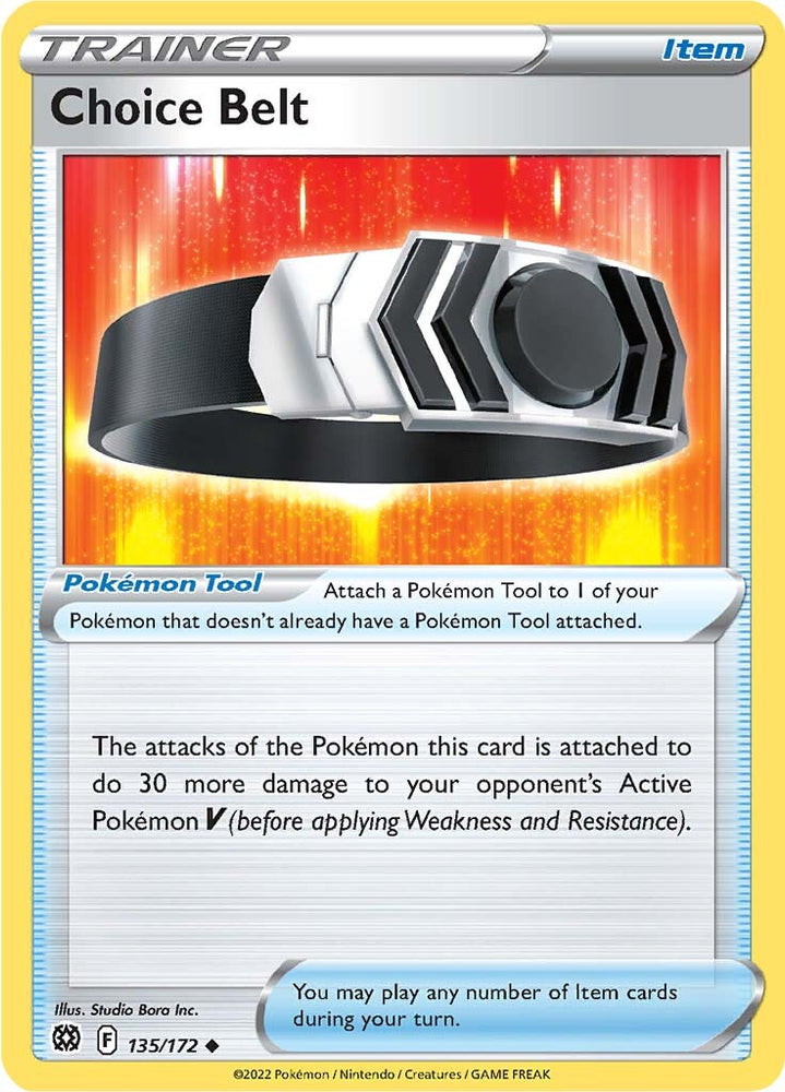 Pokemon | Choice Belt (135/172) [Sword & Shield: Brilliant Stars] | The Nerd Merchant