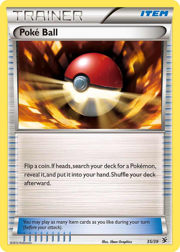 Pokemon| Poke Ball (35/39) [XY: Kalos Starter Set] | The Nerd Merchant