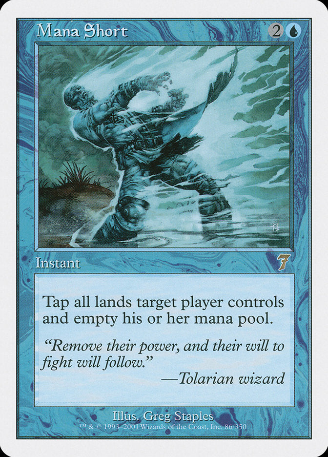 Magic | Mana Short [Seventh Edition] | The Nerd Merchant