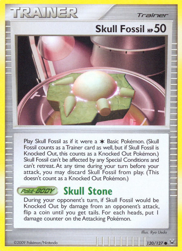 Pokemon | Skull Fossil (120/127) [Platinum: Base Set] | The Nerd Merchant
