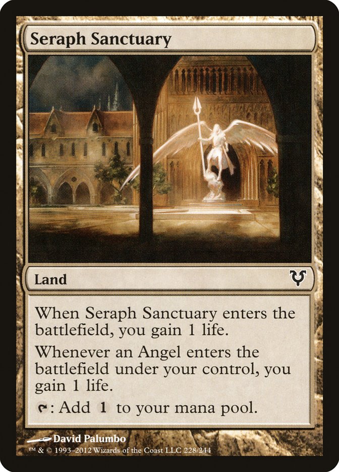 Magic | Seraph Sanctuary [Avacyn Restored] | The Nerd Merchant