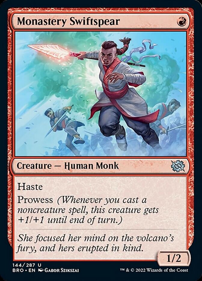 Magic | Monastery Swiftspear [The Brothers' War] | The Nerd Merchant