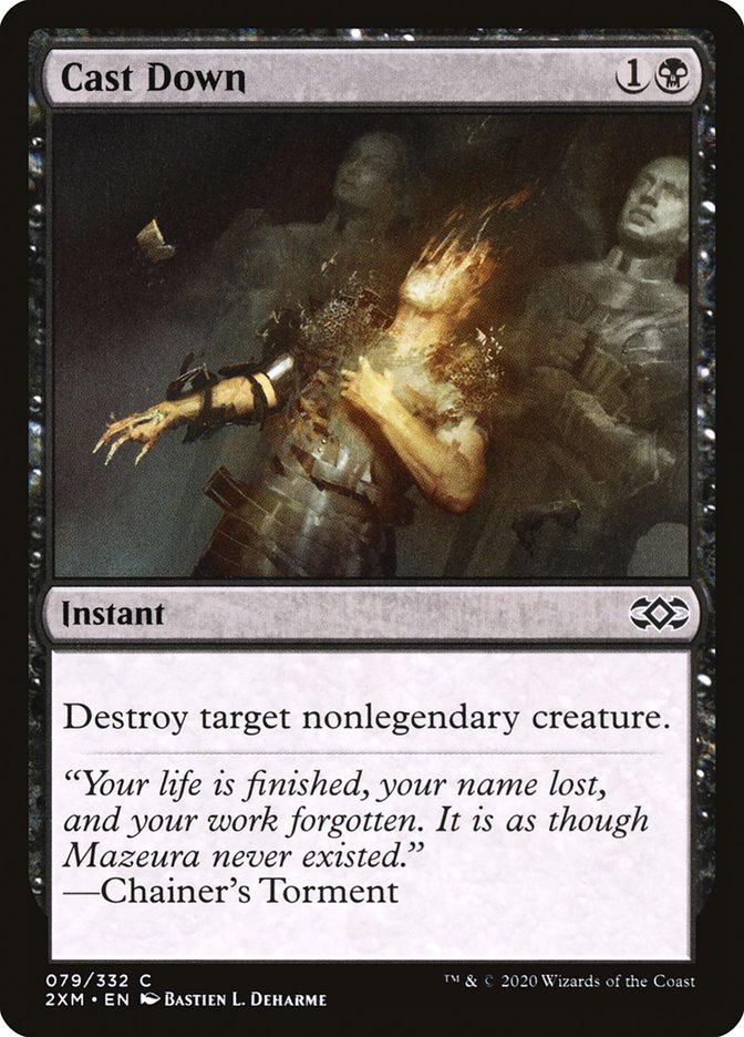 Magic | Cast Down [Double Masters] | The Nerd Merchant