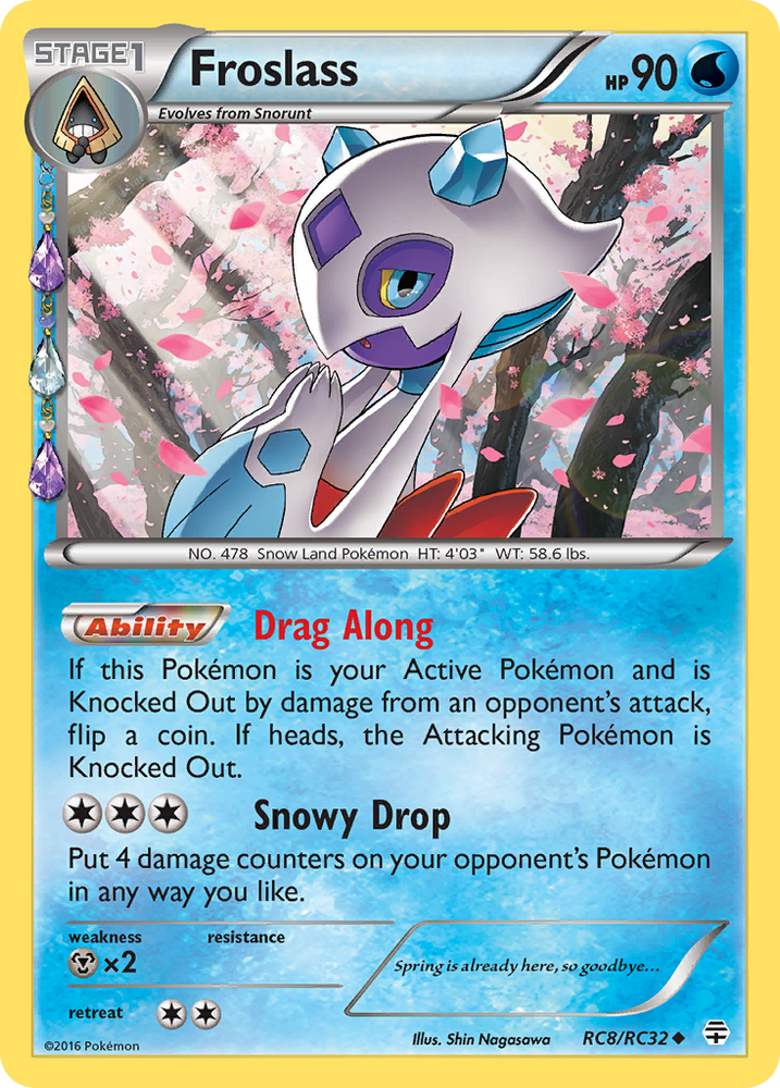 Pokemon | Froslass (RC8/RC32) [XY: Generations] | The Nerd Merchant