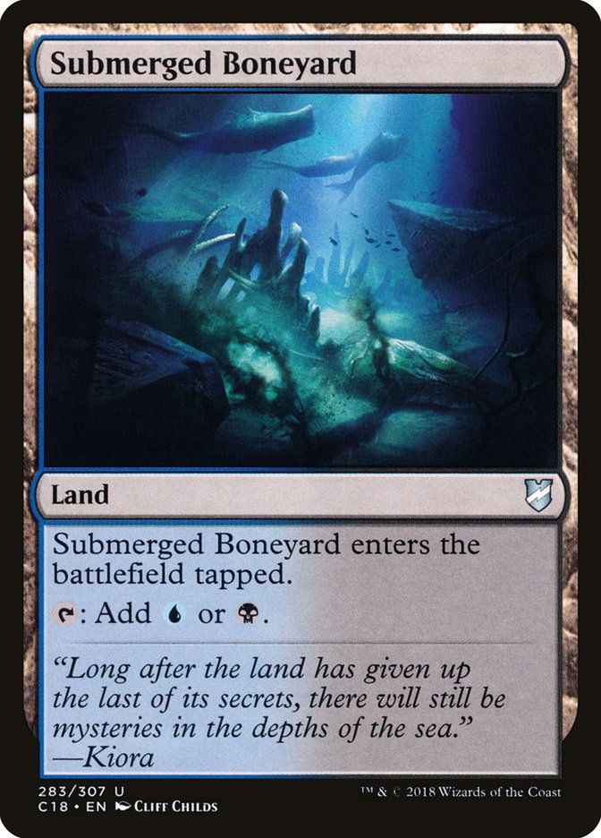 Magic | Submerged Boneyard [Commander 2018] | The Nerd Merchant