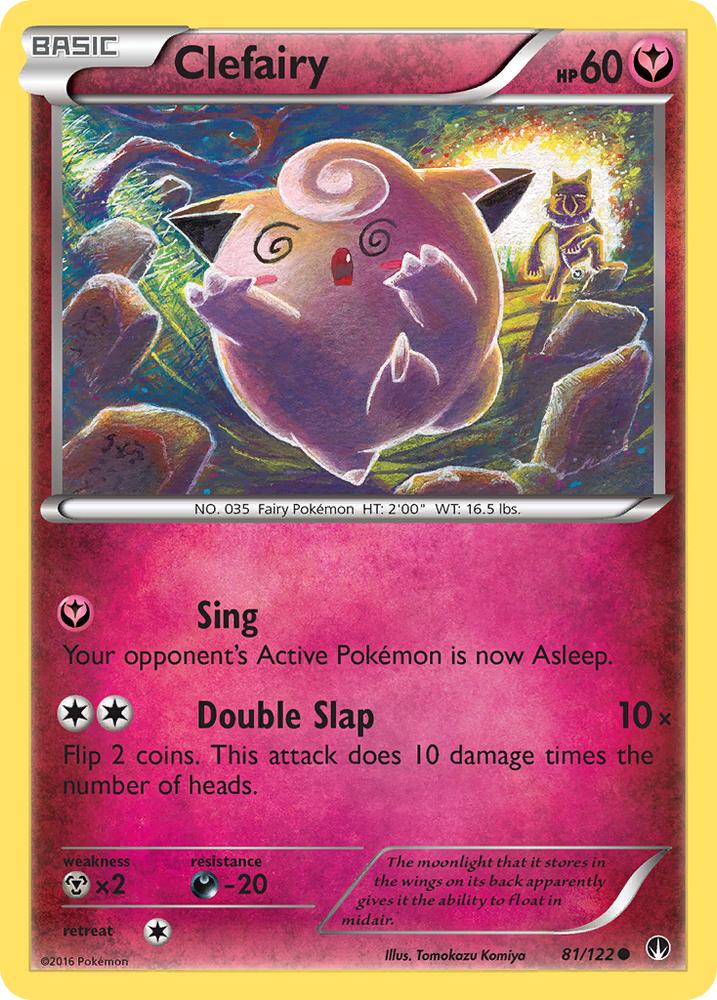 Pokemon | Clefairy (81/122) [XY: BREAKpoint] | The Nerd Merchant