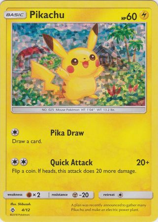 Pokemon | Pikachu (4/12) [McDonald's Promos: 2018 Collection] | The Nerd Merchant