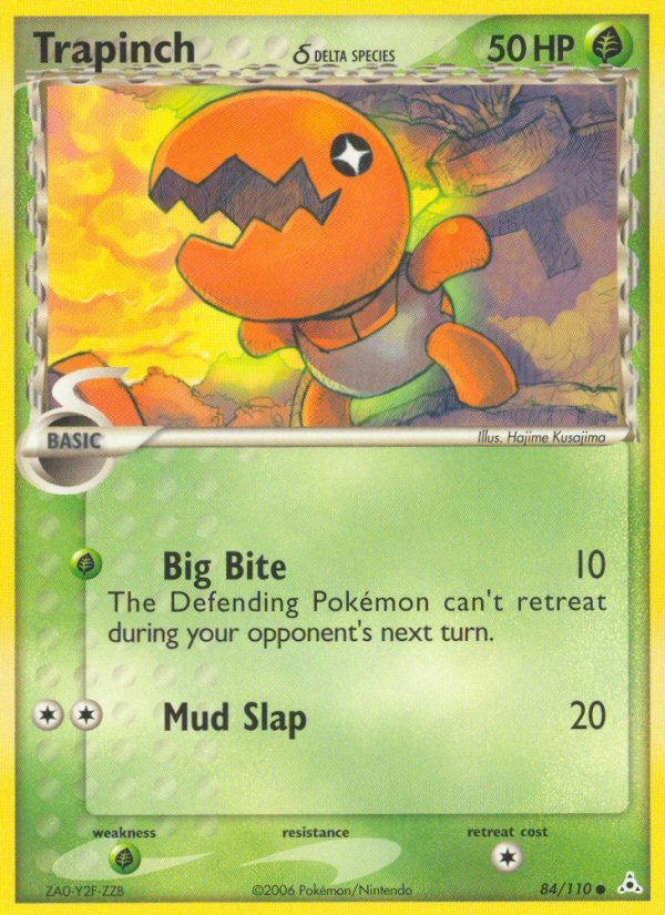 Pokemon | Trapinch (84/110) (Delta Species) [EX: Holon Phantoms] | The Nerd Merchant