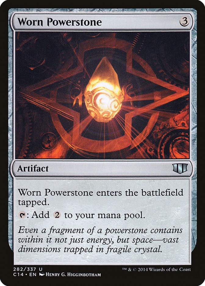 Magic | Worn Powerstone [Commander 2014] | The Nerd Merchant