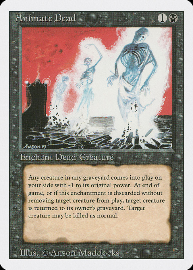 Magic | Animate Dead [Revised Edition] | The Nerd Merchant