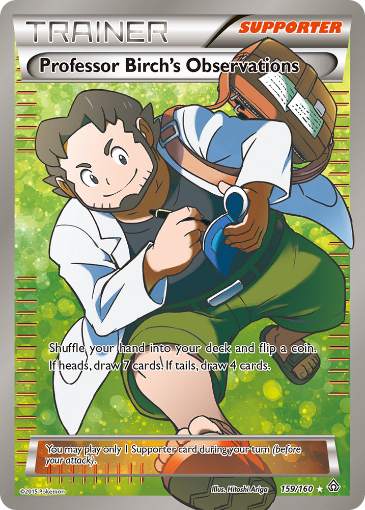 Pokemon | Professor Birch's Observations (159/160) [XY: Primal Clash] | The Nerd Merchant